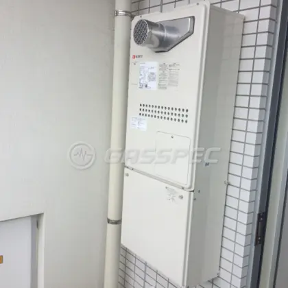 施工後の暖房熱源機（ノーリツ GTH-2444AWX3H-T-1 BL）