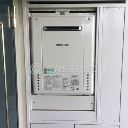 施工後の給湯器（ノーリツ GT-1660AWX BL）