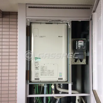 施工後の暖房熱源機（リンナイ RUFH-TE2405AU2-3）