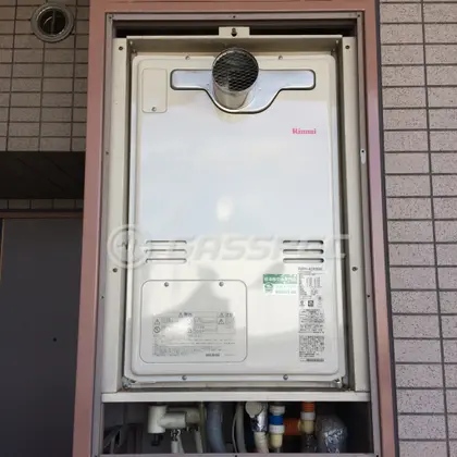 施工後の暖房熱源機（リンナイ RUFH-A2400AT）