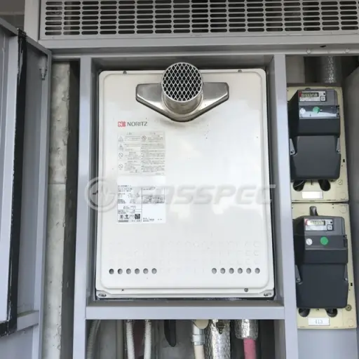 交換前の給湯器（ノーリツ GT-2428SAWX-T-1）