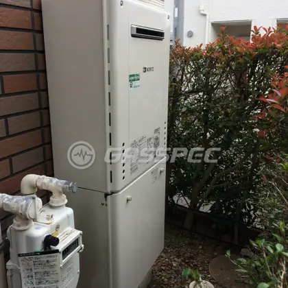 施工後の給湯器（ノーリツ SRT-2060SAWX BL）