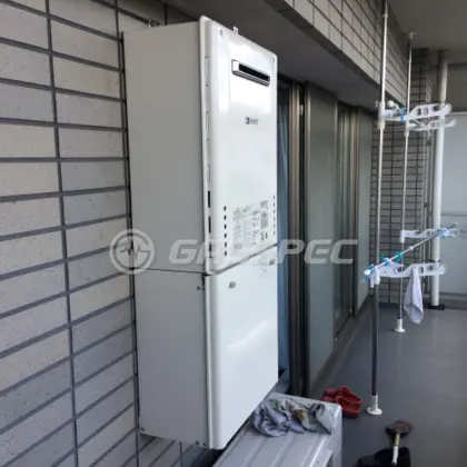施工後の給湯器（ノーリツ GT-2060SAWX BL）