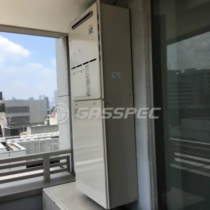 施工後の暖房熱源機（リンナイ RVD-A2400SAW(A)）