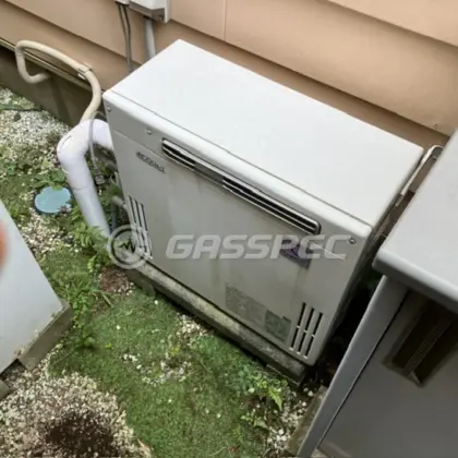 施工前の給湯器（GX-S2400AR）