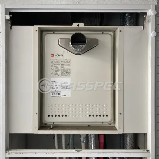 交換前の給湯器（ノーリツ GT-2428SAWX-T）