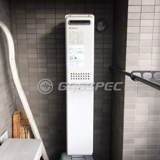 交換前の給湯器（ノーリツ GT-2053SAWX）