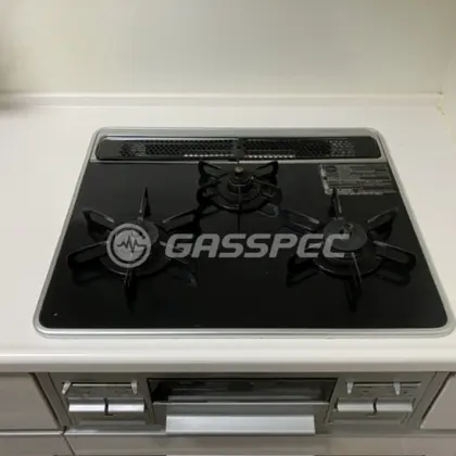 施工前のビルトインガスコンロ（TN55V-60C）