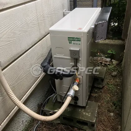 施工後の給湯器（パーパス GN-2000AR-1）