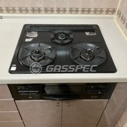 施工前のビルトインガスコンロ（C3GE6RSQ1L）