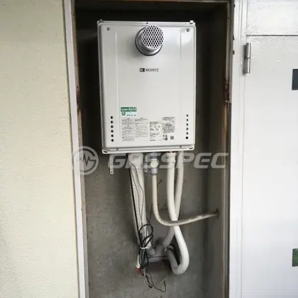施工後の給湯器（ノーリツ GT-2060SAWX-T BL）
