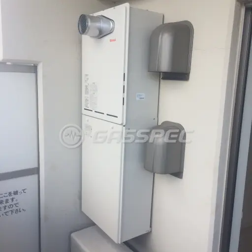 交換後の給湯器（リンナイ RUF-A1605SAT(A)）