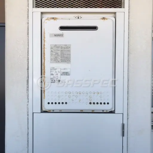 交換前の給湯器（ノーリツ GT-2428SAWX）