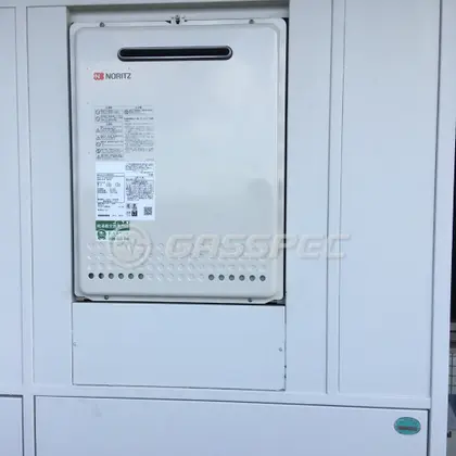 施工後の給湯器（ノーリツ GT-2460SAWX BL）