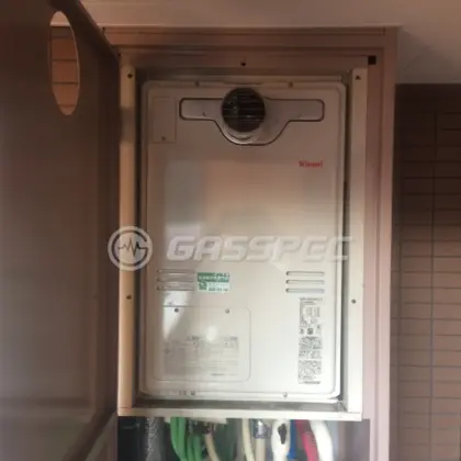 施工後の暖房熱源機（リンナイ RUFH-A2400AT2-3）