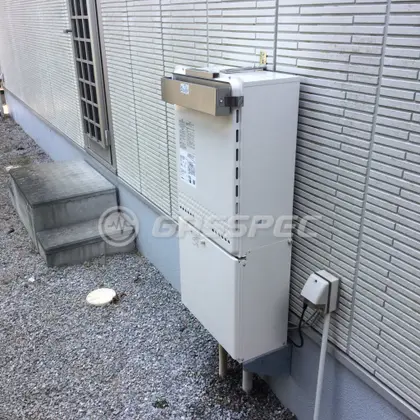 施工後の給湯器（ノーリツ SRT-2460SAWX BL）