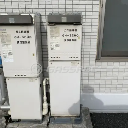 施工前の給湯器（GQ-C3222WZ-1）
