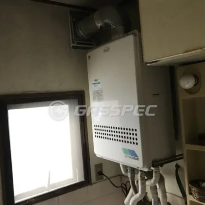 施工前の給湯器（GT-1660SAW-FFA）