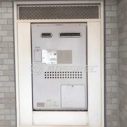施工前の暖房熱源機