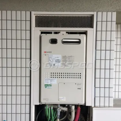 施工後の暖房熱源機（ノーリツ GQH-2443AWX3H-DX BL）