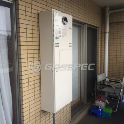 施工後の暖房熱源機（ノーリツ GTH-C2450AW3H-1 BL）