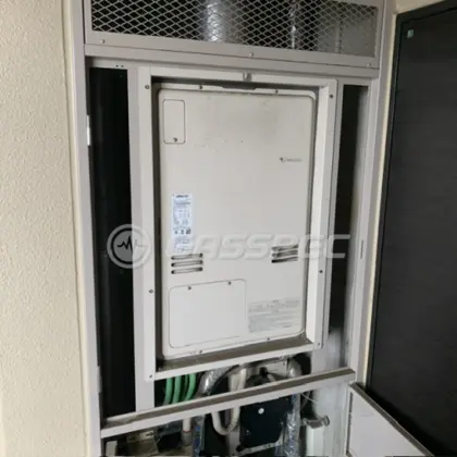 施工前の暖房熱源機（RUFH-V2403AU2-3）
