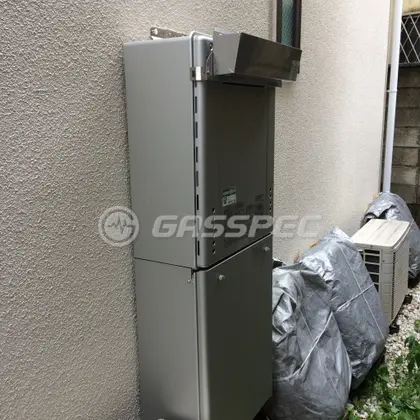 施工後の給湯器（ノーリツ GT-C2462SAWX BL）