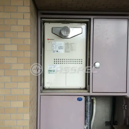 施工後の暖房熱源機（ノーリツ GTH-2444AWX3H-T-1 BL）