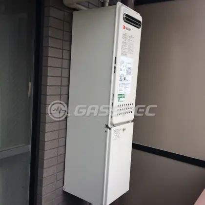 施工後の給湯器（ノーリツ GT-2053SAWX-2 BL）
