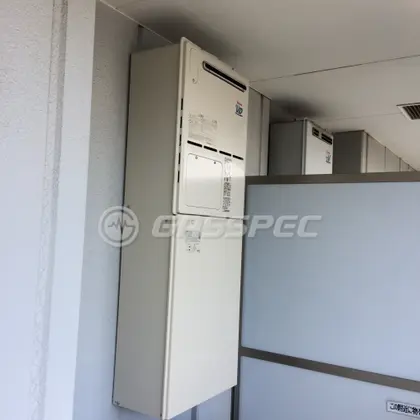 施工後の暖房熱源機（リンナイ RVD-A2400SAW(A)）