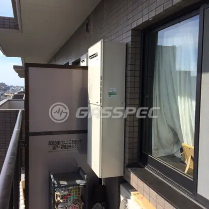 施工後の給湯器（リンナイ RUF-A2405SAW(A)）