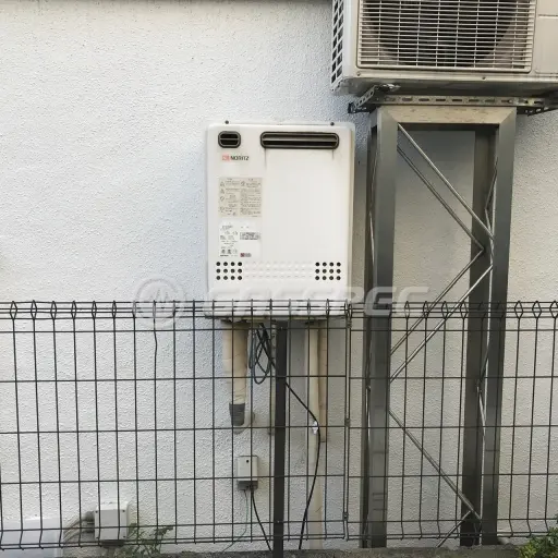 交換前の給湯器（ノーリツ GT-2422SAWX）