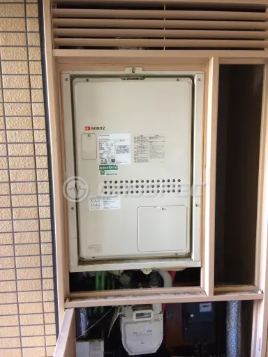 施工後の暖房熱源機（ノーリツ GTH-2444AWX3H-H-1 BL）