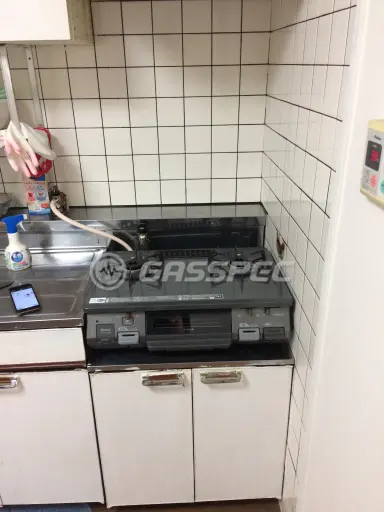 交換後のビルトインガスコンロ（リンナイ RT64JH6S-GL/GR）