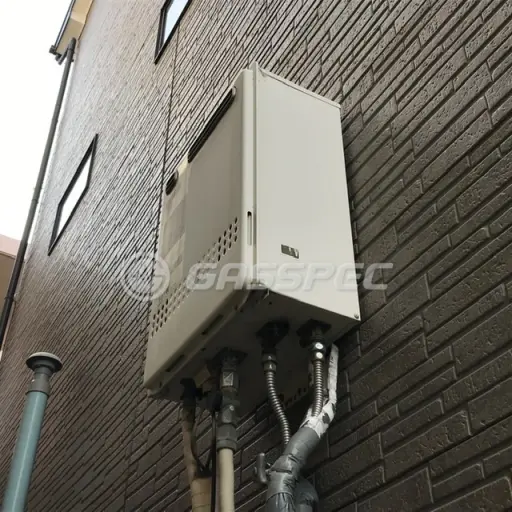 交換前の給湯器（ノーリツ GT-2427SAWX）