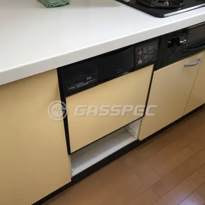 施工前のビルトイン食洗機（FB4510P）