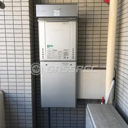施工後の給湯器（ノーリツ GT-C2462AWX BL）