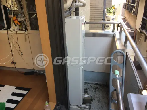 交換後の暖房熱源機（リンナイ RH-61W(A)）