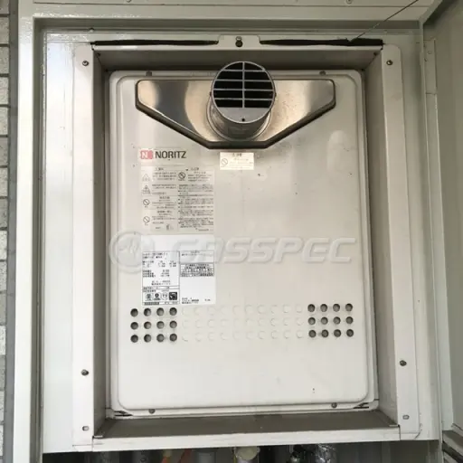 交換前の給湯器（ノーリツ GT-2027SAWX-T-1）