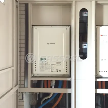 施工後の給湯器（ノーリツ GT-2060SAWX-TB BL）