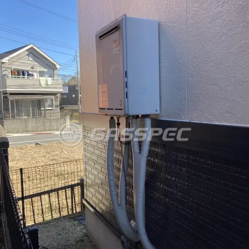 交換前の給湯器（リンナイ RUF-2400AW）