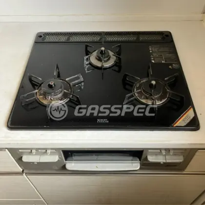 施工前のビルトインガスコンロ（RB31AM2B1S-VL）