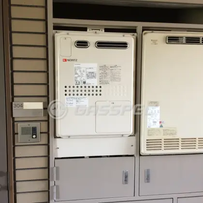 施工後の暖房熱源機（ノーリツ GTH-2445SAWX-1 BL）