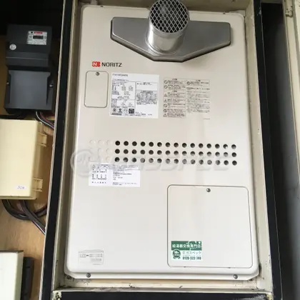 施工後の暖房熱源機（ノーリツ GTH-2444AWX3H-T-1 BL）