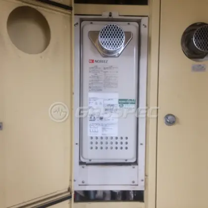 施工後の給湯器（ノーリツ GT-2053SAWX-T-2 BL）