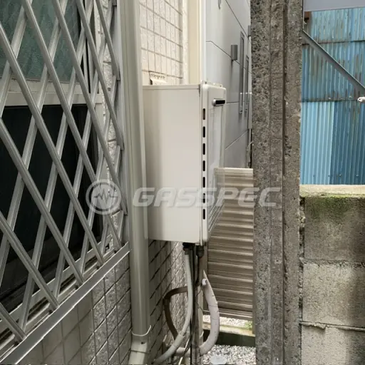 交換前の給湯器（ノーリツ GT-2450SAWX）