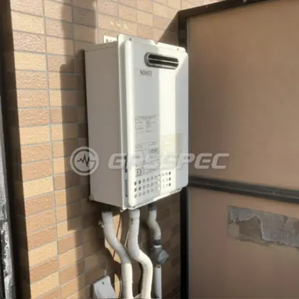 施工前の給湯器（GQ-1637WS）