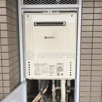 施工後の給湯器（ノーリツ GT-1660SAWX BL）
