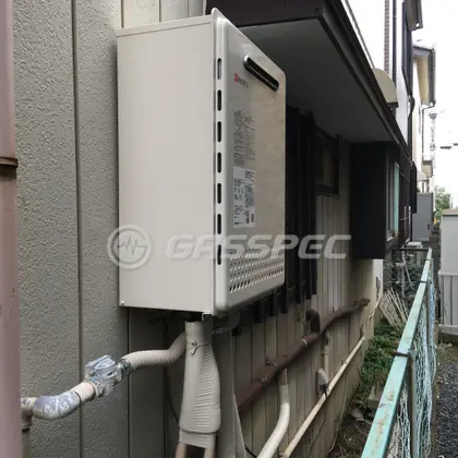 施工後の給湯器（ノーリツ GT-2460SAWX BL）