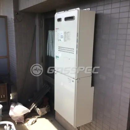 施工後の暖房熱源機（ノーリツ GTH-2444AWX3H-1 BL）